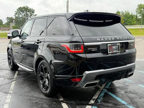Black 2018 Land Rover Range Rover Sport HSE