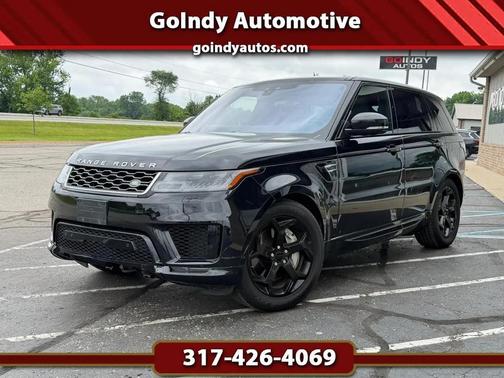 Black 2018 Land Rover Range Rover Sport HSE
