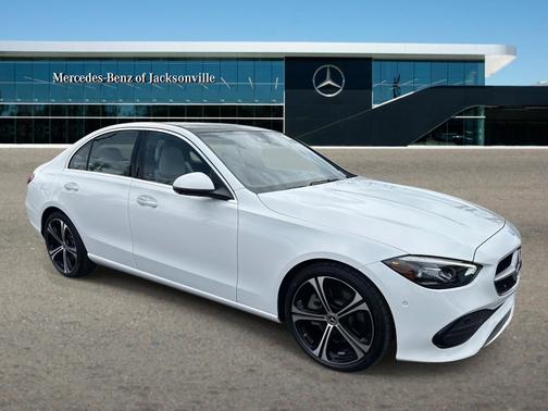 Polar White 2023 Mercedes-Benz C-Class