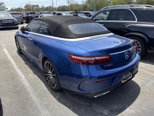 Blue 2023 Mercedes-Benz E-Class