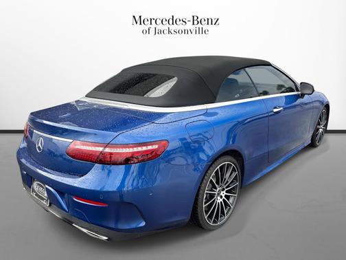 Blue 2023 Mercedes-Benz E-Class