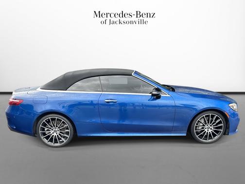 Blue 2023 Mercedes-Benz E-Class