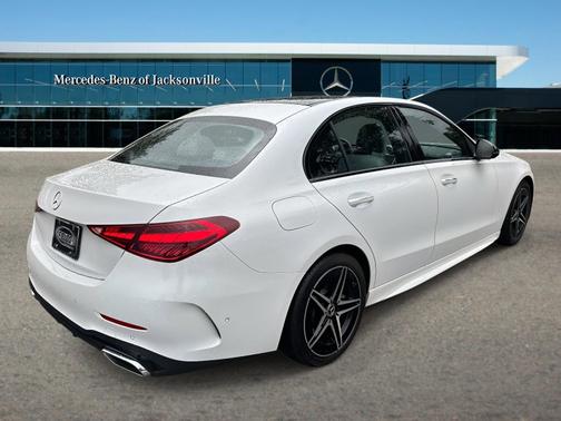 MANUFAKTUR Moonlight White Metallic 2024 Mercedes-Benz C-Class