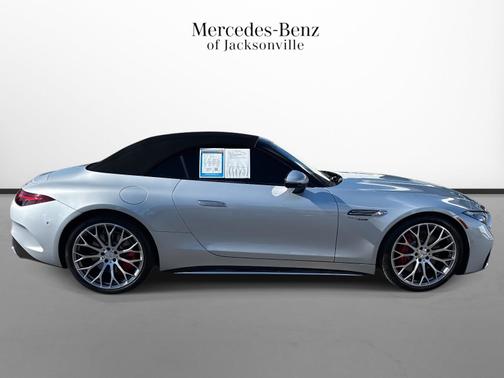 Cirrus Silver Metallic 2023 Mercedes-Benz AMG SL 55