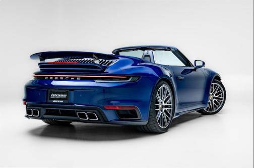 Gentian Blue Metallic 2023 Porsche 911 Turbo
