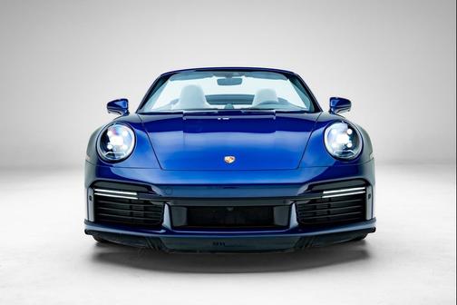 Gentian Blue Metallic 2023 Porsche 911 Turbo