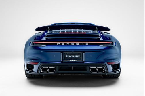 Gentian Blue Metallic 2023 Porsche 911 Turbo