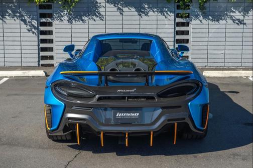 Ludus Blue 2020 McLaren 600LT Convertible
