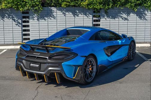 Ludus Blue 2020 McLaren 600LT Convertible