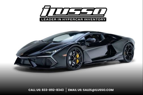 Nero Noctis Metallic 2025 Lamborghini Revuelto Coupe