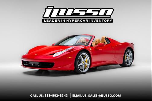 Rosso Corsa 2014 Ferrari 458 Spider Base