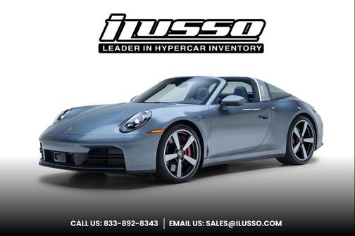 Vanadium Grey Metallic 2026 Porsche 911 Targa 4S