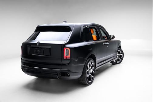 Black Diamond W/ Matte Black Wrap 2023 Rolls-Royce Cullinan SUV