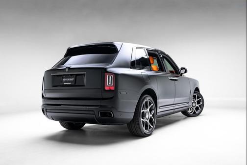 Black Diamond W/ Matte Black Wrap 2023 Rolls-Royce Cullinan SUV