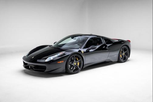 Black 2010 Ferrari 458 Italia Base