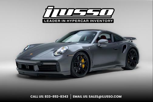 Agate Grey Metallic 2021 Porsche 911 Turbo