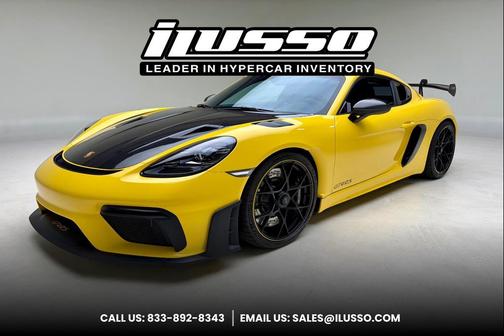 Racing Yellow 2023 Porsche 718 Cayman GT4 RS