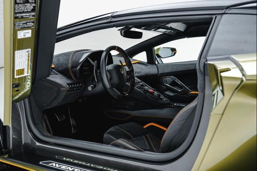 Verde Gea Lucido 2022 Lamborghini Aventador SVJ LP 780-4 Ultimae