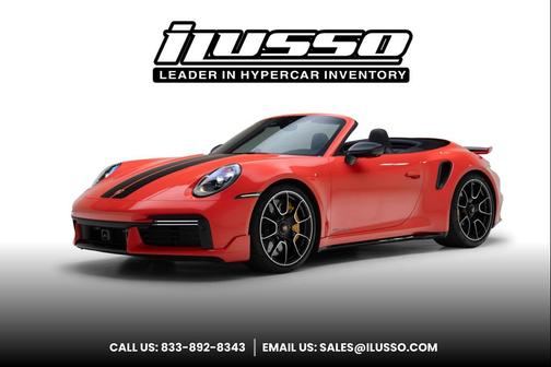 Lava Orange 2022 Porsche 911 Turbo S