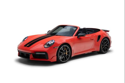 Lava Orange 2022 Porsche 911 Turbo S