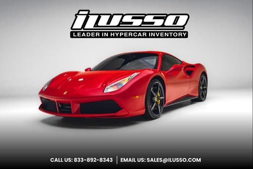 Rosso Corsa 2017 Ferrari 488 GTB Coupe