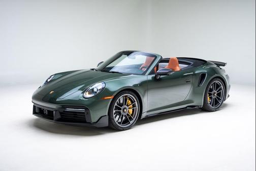 PTS Oak Green Metallic 2024 Porsche 911 Turbo S
