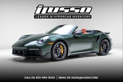 PTS Oak Green Metallic 2024 Porsche 911 Turbo S