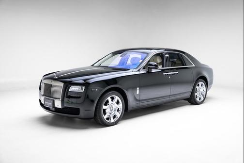 Black 2012 Rolls-Royce Ghost Sedan