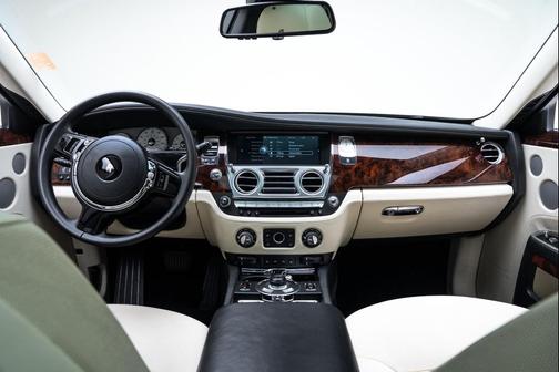 Black 2012 Rolls-Royce Ghost Sedan