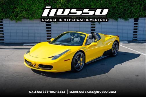 2012 Ferrari 458 Spider Base
