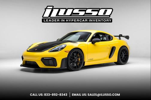 Racing Yellow 2024 Porsche 718 Cayman GT4 RS