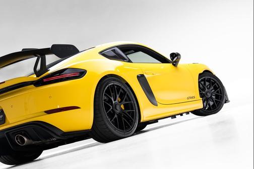 Racing Yellow 2024 Porsche 718 Cayman GT4 RS