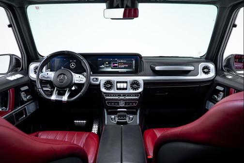 designo Moonlight White Metallic 2021 Mercedes-Benz AMG G 63 4MATIC