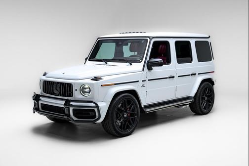 designo Moonlight White Metallic 2021 Mercedes-Benz AMG G 63 4MATIC