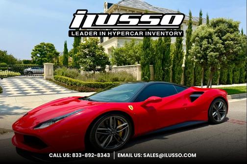 Rosso Scuderia 2016 Ferrari 488 GTB Coupe Coupe