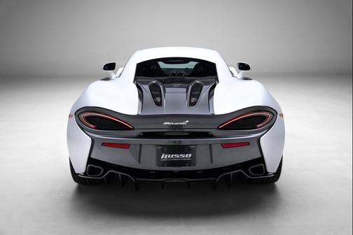 White 2019 McLaren 570S Coupe