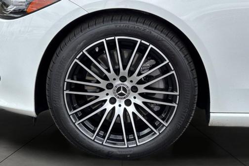 Polar White 2023 Mercedes-Benz C-Class Sedan