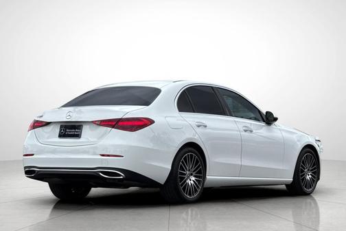 Polar White 2023 Mercedes-Benz C-Class Sedan