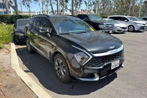 Fusion Black 2025 Kia Sportage Hybrid SX-Prestige