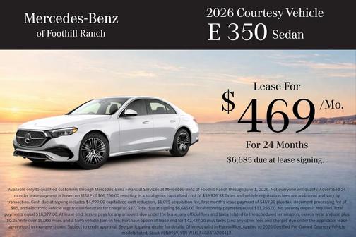 Polar White 2023 Mercedes-Benz E-Class E 350