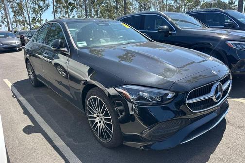Black 2024 Mercedes-Benz C-Class C 300