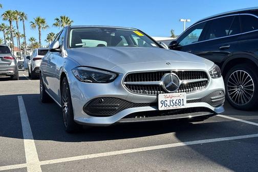 Cirrus Silver Metallic 2023 Mercedes-Benz C-Class Sedan