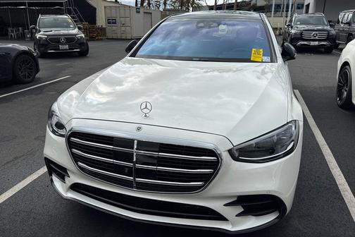 designo Diamond White 2021 Mercedes-Benz S-Class 4MATIC