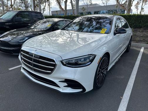 designo Diamond White 2021 Mercedes-Benz S-Class 4MATIC