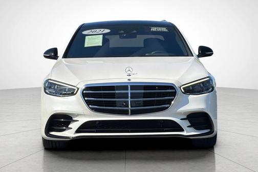 designo Diamond White 2021 Mercedes-Benz S-Class 4MATIC