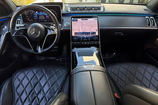 designo Diamond White 2021 Mercedes-Benz S-Class 4MATIC