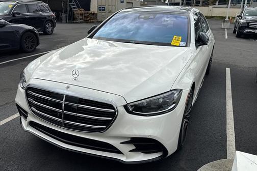 designo Diamond White 2021 Mercedes-Benz S-Class 4MATIC