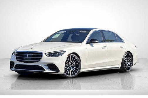 designo Diamond White 2021 Mercedes-Benz S-Class 4MATIC