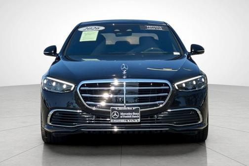 Obsidian Black Metallic 2026 Mercedes-Benz S-Class S 580 4MATIC