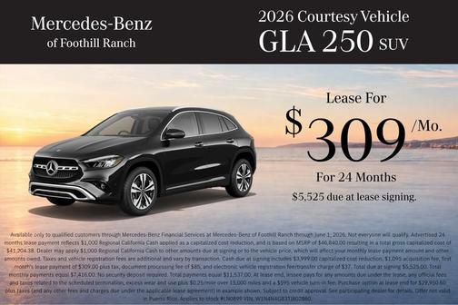 Polar White 2026 Mercedes-Benz GLA 250 4MATIC